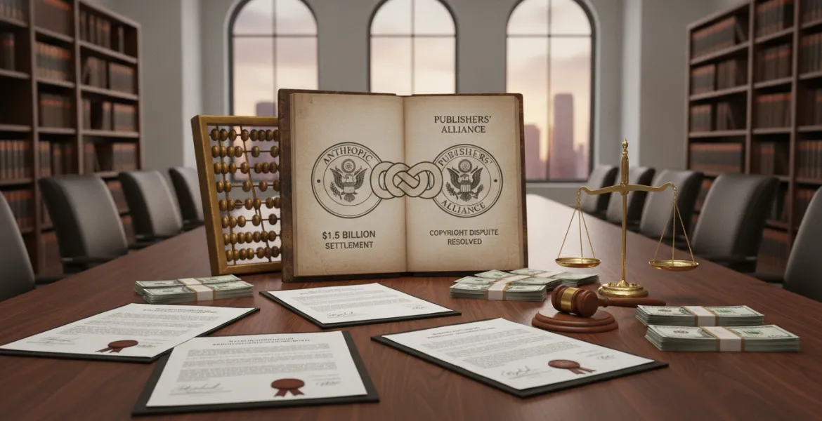 Anthropic chiude la disputa sul copyright: accordo storico da 1,5 miliardi di dollari
