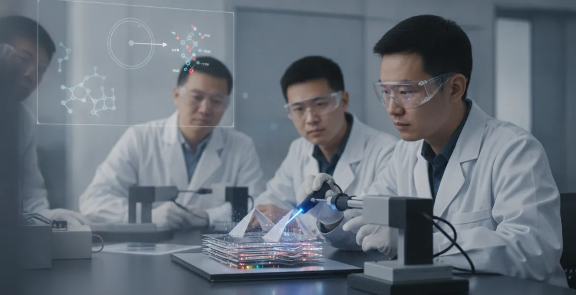 Rivoluzione nei semiconduttori: la Cina accelera la produzione di chip fotonici con l’origami a ioni