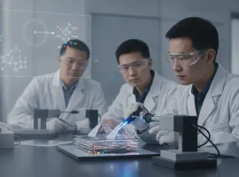 Rivoluzione nei semiconduttori: la Cina accelera la produzione di chip fotonici con l’origami a ioni