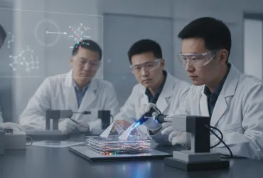 Rivoluzione nei semiconduttori: la Cina accelera la produzione di chip fotonici con l’origami a ioni