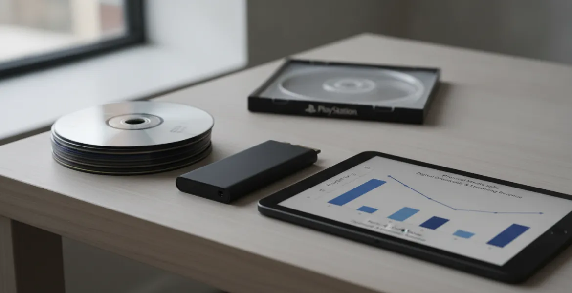 Sony e l'addio ai supporti fisici: i dati di vendita sanciscono la fine dei dischi