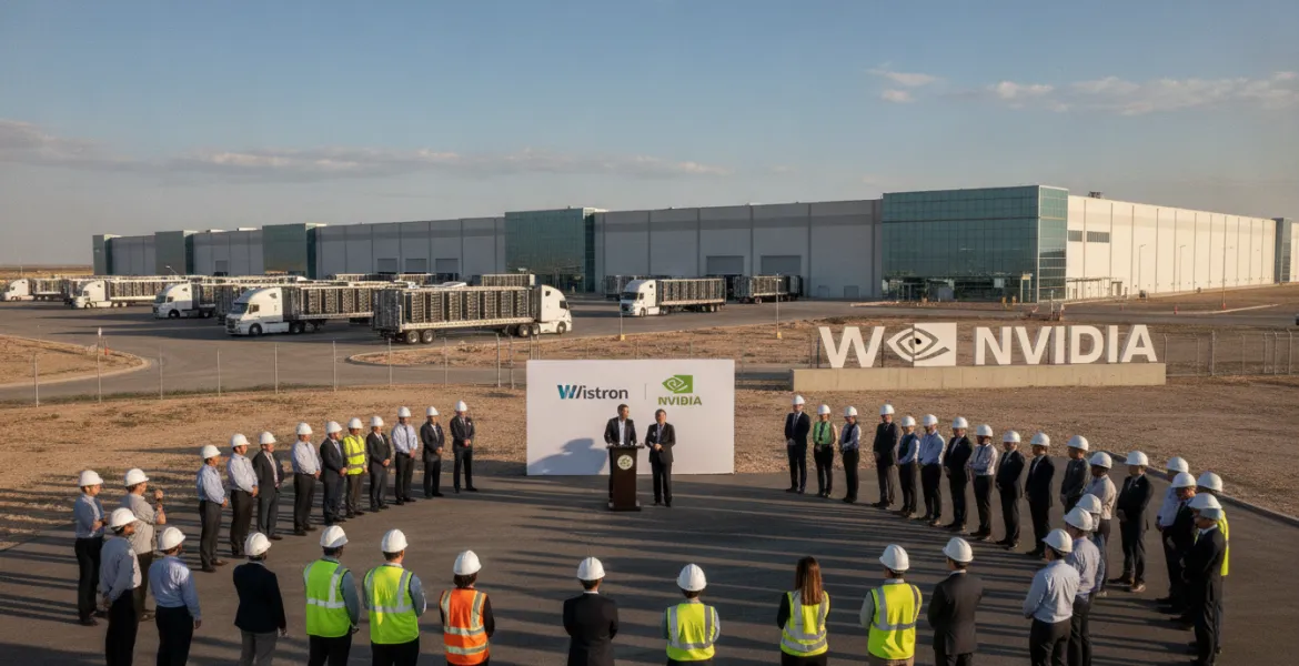 La rinascita industriale del Texas: Wistron e Nvidia inaugurano la super-fabbrica di server AI