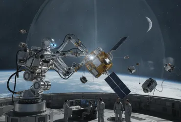 La nuova frontiera della manutenzione spaziale: il robot meccanico che rigenera i satelliti