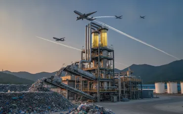 Dalle discariche al cielo: la svolta cinese che trasforma la plastica in carburante per aerei