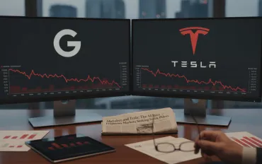 Alphabet e Tesla: la corsa all'IA spaventa i mercati e affonda i titoli in borsa