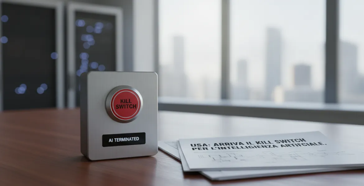USA: Arriva il Kill Switch per l'Intelligenza Artificiale