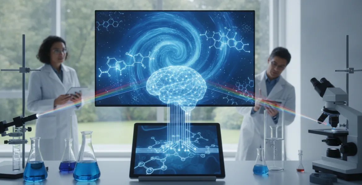 Rivoluzione OLED: l'Intelligenza Artificiale scopre i materiali del futuro per schermi blu purissimi