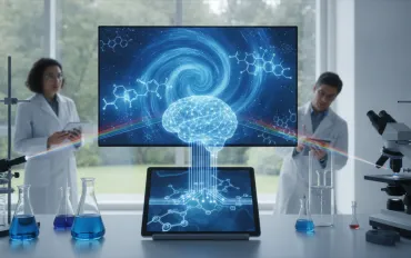Rivoluzione OLED: l'Intelligenza Artificiale scopre i materiali del futuro per schermi blu purissimi