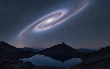 Via Lattea, l'incredibile capovolgimento: il disco si ribaltò di 90 gradi
