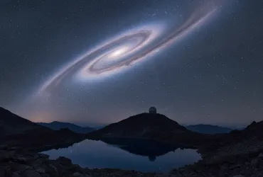 Via Lattea, l'incredibile capovolgimento: il disco si ribaltò di 90 gradi
