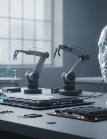 AMD lancia la serie X100 Strix Halo: potenza pura per la robotica e l'IA fisica