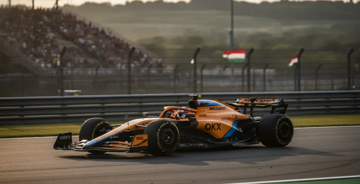 Norris domina all'Hungaroring: Pole Position e caos penalità per Hamilton e Antonelli