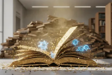 L'oro di carta: perché l'IA sta divorando milioni di libri fisici