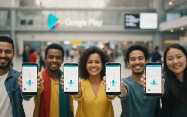 Google Play Store abbatte le barriere linguistiche: in arrivo la ricerca vocale multilingue