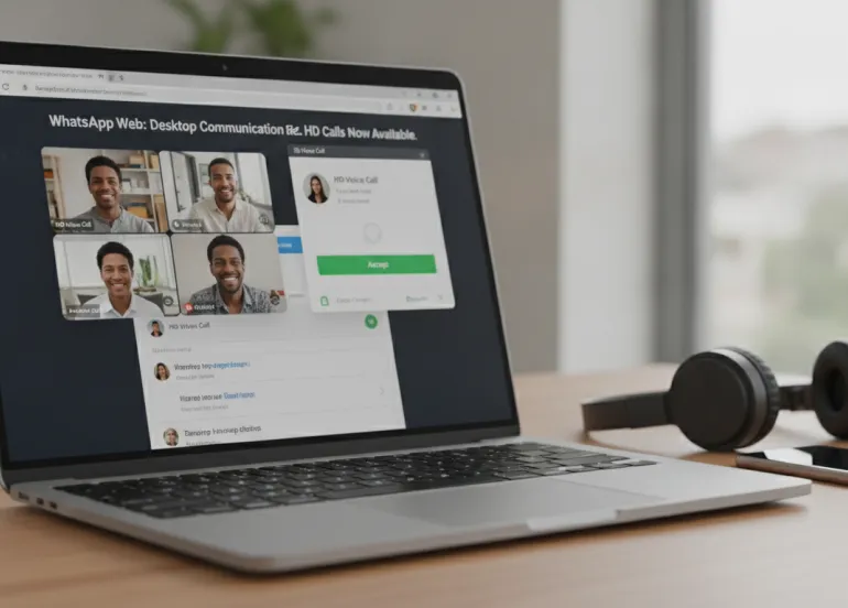 WhatsApp Web rivoluziona la comunicazione desktop: arrivano chiamate e videochiamate HD
