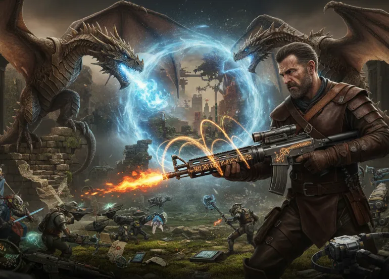 Guns & Dragons: L'Evoluzione del roguelite fantasy tra armi e magia