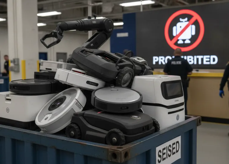 Sicurezza Nazionale USA: Scatta il Blocco Totale su Robot e Inverter Esteri