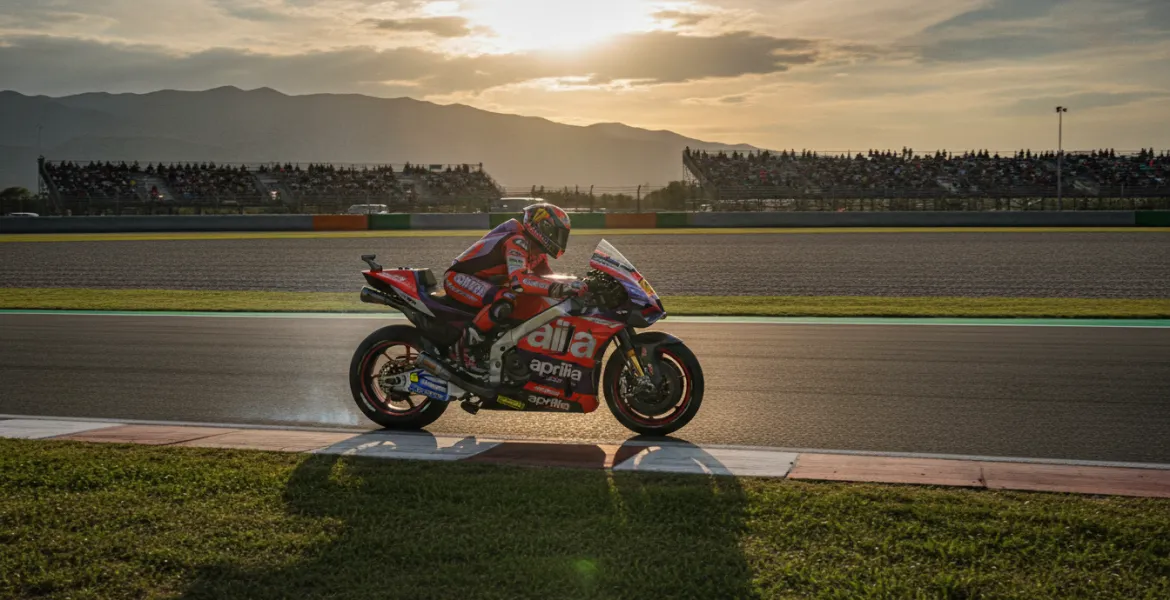 Marco Bezzecchi scalda i motori a Misano: Aprilia punta al rientro a Silverstone