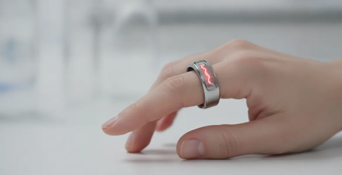 Rivoluzione Health-Tech: L'Anello Smart che analizza il sangue senza punture
