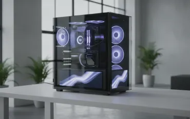 Eurocase Serie 2751: Il futuro dei case PC è nel vetro curvo Panoramico