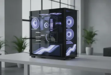 Eurocase Serie 2751: Il futuro dei case PC è nel vetro curvo Panoramico