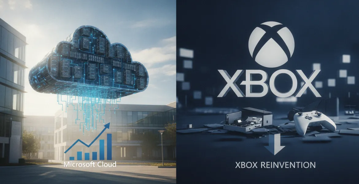Microsoft tra record e tagli: il Cloud vola, ma Xbox deve reinventarsi