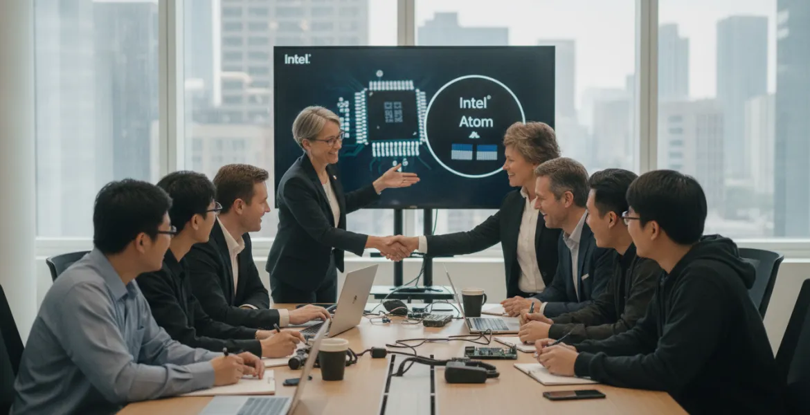 Intel rompe il tabù: accesso senza precedenti alle tecnologie Atom per la startup RosaicLabs