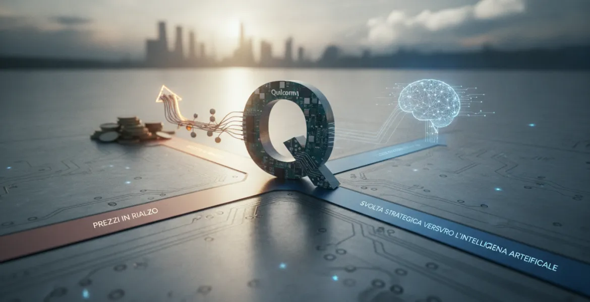 Qualcomm al bivio: prezzi in rialzo e svolta strategica verso l'intelligenza artificiale