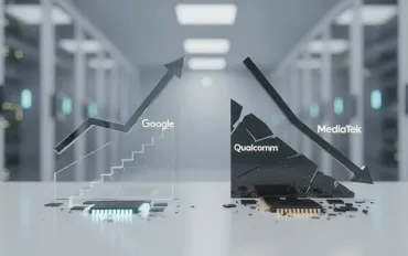 Rivoluzione nel Mercato dei chip 2026: Google e Samsung in ascesa, crisi per Qualcomm e MediaTek