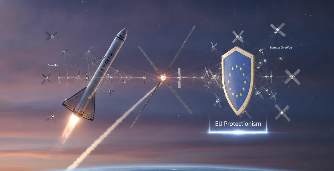 Guerra dei cieli: SpaceX sfida Eutelsat OneWeb e il protezionismo dell'Unione Europea