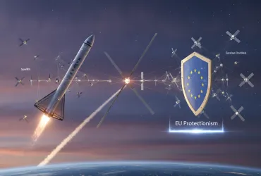 Guerra dei cieli: SpaceX sfida Eutelsat OneWeb e il protezionismo dell'Unione Europea