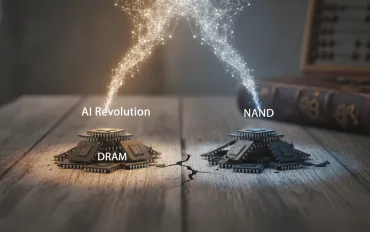 Mercato delle memorie: la rivoluzione dell'IA divide i destini di DRAM e NAND nel 2026
