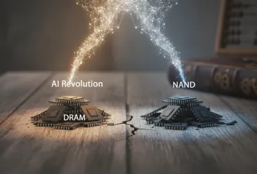 Mercato delle memorie: la rivoluzione dell'IA divide i destini di DRAM e NAND nel 2026