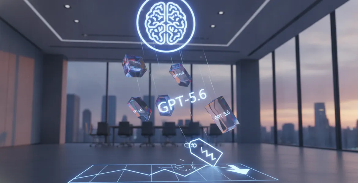 OpenAI rivoluziona il mercato: prezzi dei modelli GPT-5.6 in caduta libera