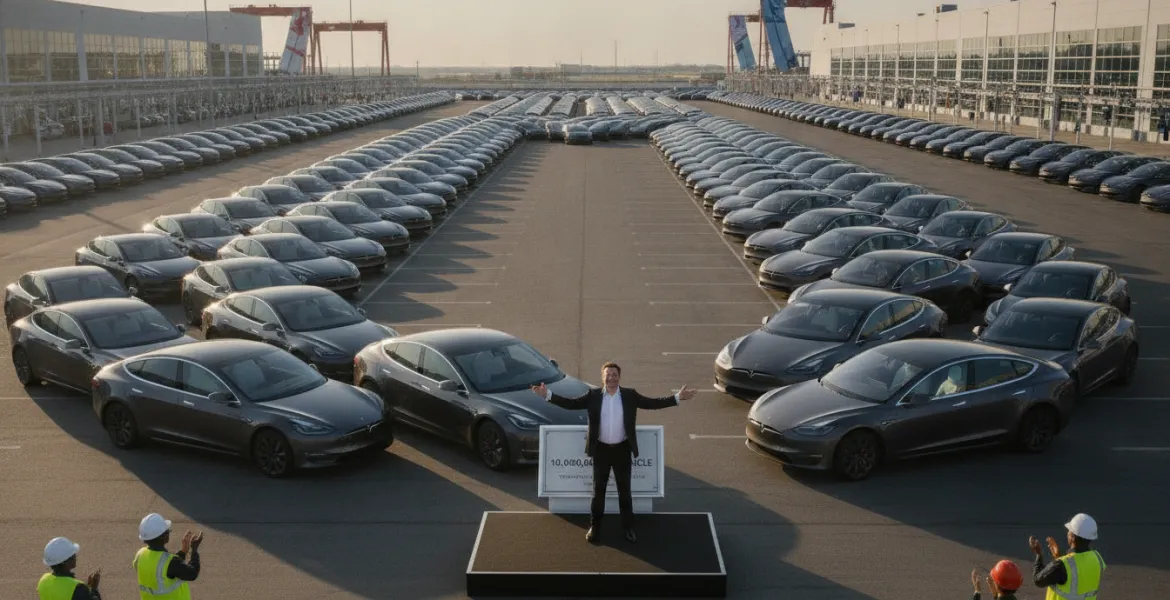 Tesla tocca quota 10 milioni: la corsa di Elon Musk verso il futuro della mobilità