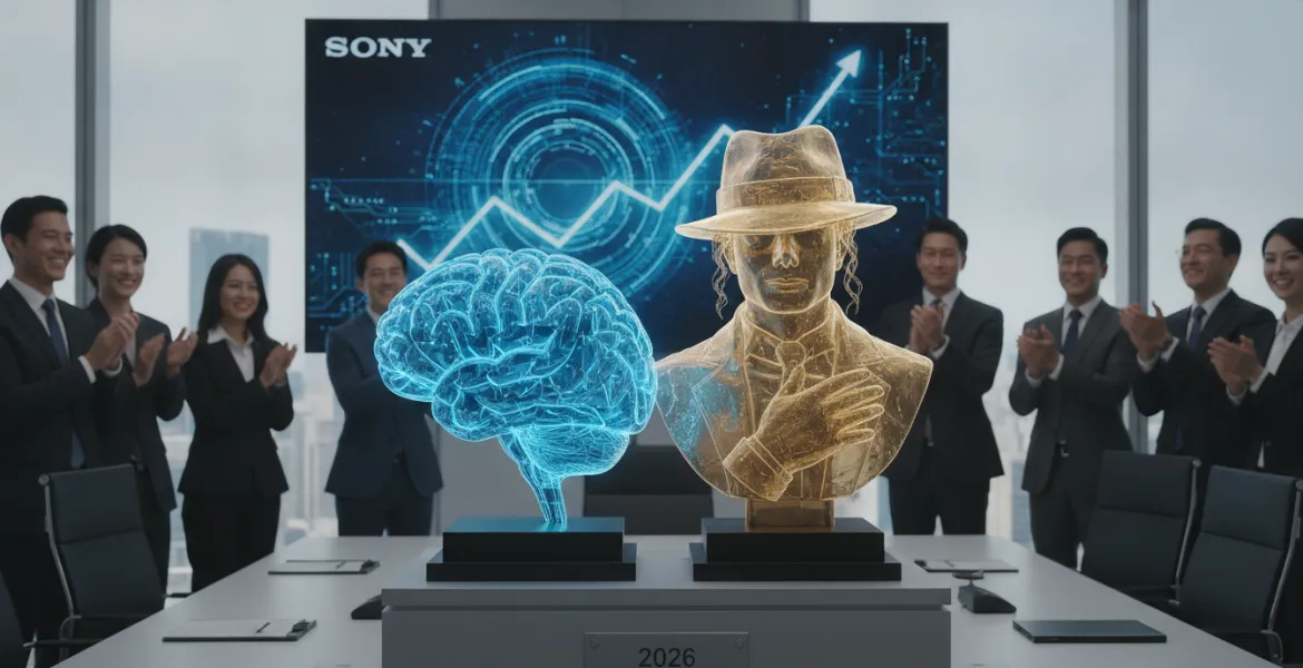 Sony domina il mercato nel 2026: utili record tra sensori AI e il mito di Michael Jackson