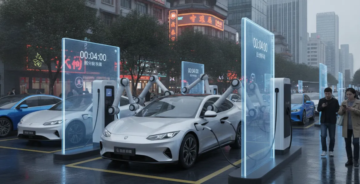 Auto Elettriche: In Cina la ricarica si fa in quattro minuti