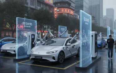 Auto Elettriche: In Cina la ricarica si fa in quattro minuti