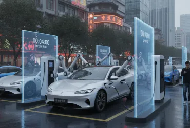 Auto Elettriche: In Cina la ricarica si fa in quattro minuti