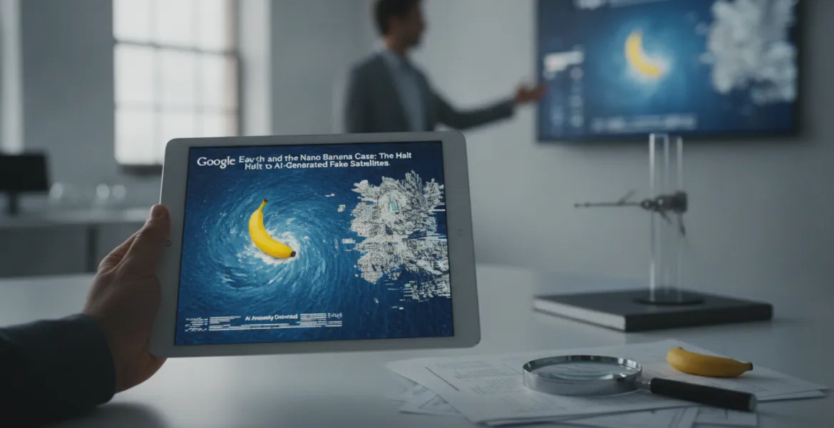 Google Earth e il caso Nano Banana: lo stop ai falsi satellitari generati dall'IA
