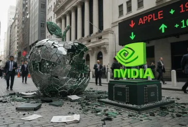 Crollo Apple a Wall Street: la crisi dei chip premia Nvidia