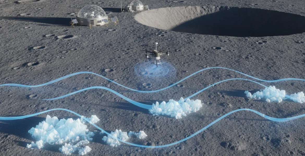 Luna, la nuova frontiera dell'acqua: onde sismiche per mappare il ghiaccio nascosto