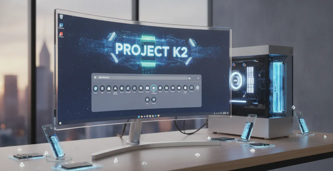 Windows 11 e il Progetto K2: Rivoluzione RAM e ritorno della Taskbar