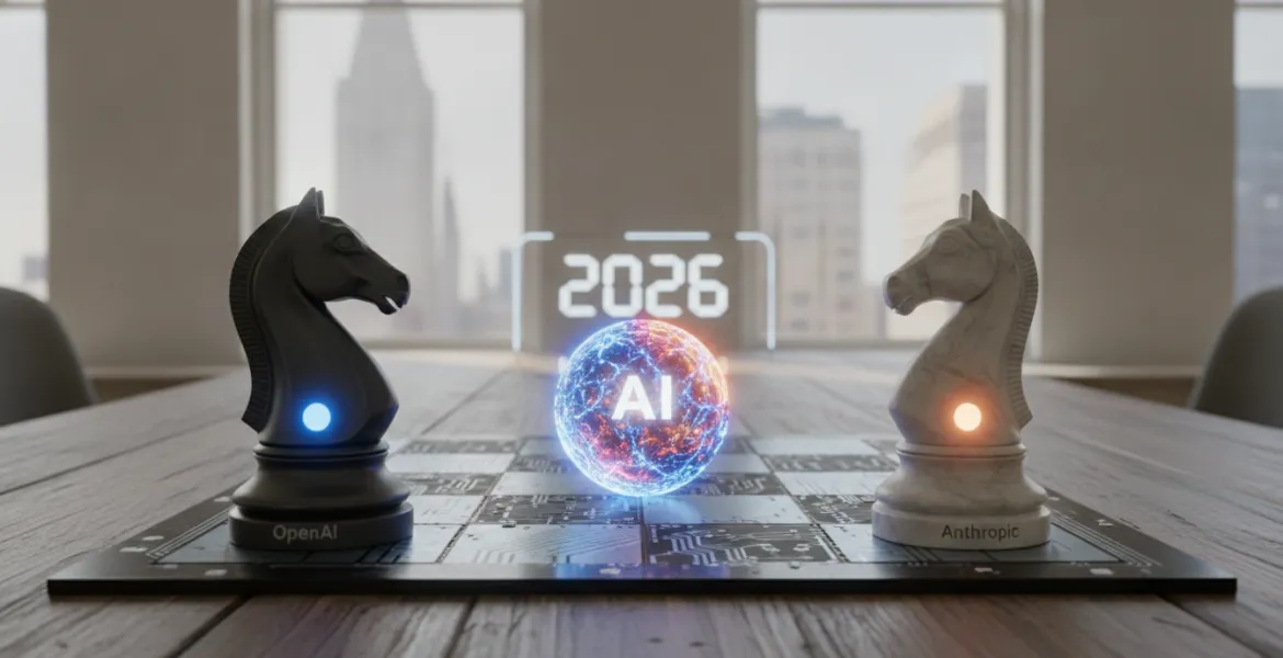 OpenAI contro Anthropic: la battaglia finale per il dominio dell'IA nel 2026