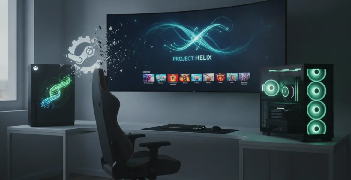Xbox e l'addio a Steam: la rivoluzione di Project Helix per il gaming su PC