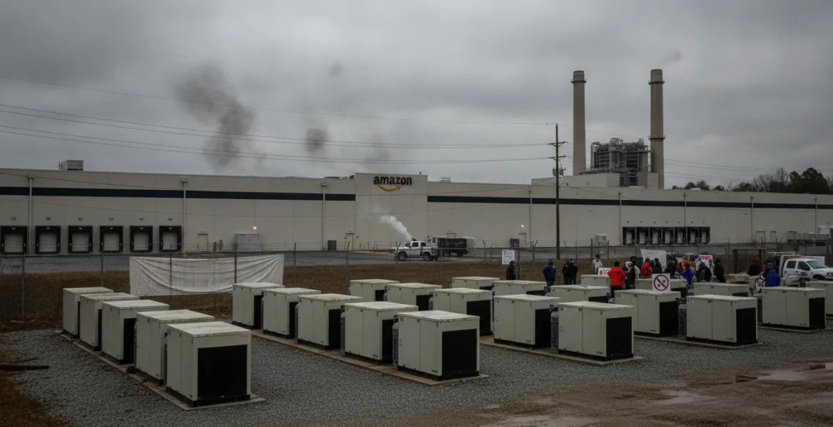 Amazon e Duke Energy sotto accusa: il caso dei generatori diesel in North Carolina