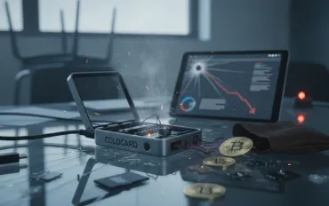 Coldcard sotto attacco: sottratti 118 milioni di dollari in Bitcoin per una falla nel firmware