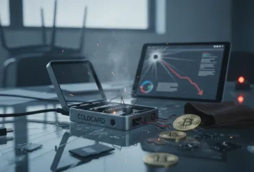 Coldcard sotto attacco: sottratti 118 milioni di dollari in Bitcoin per una falla nel firmware