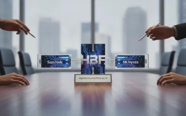 HBF: SanDisk e SK hynix lanciano il nuovo standard High Bandwidth Flash per l'IA