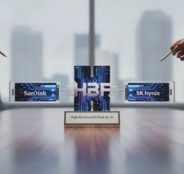 HBF: SanDisk e SK hynix lanciano il nuovo standard High Bandwidth Flash per l'IA